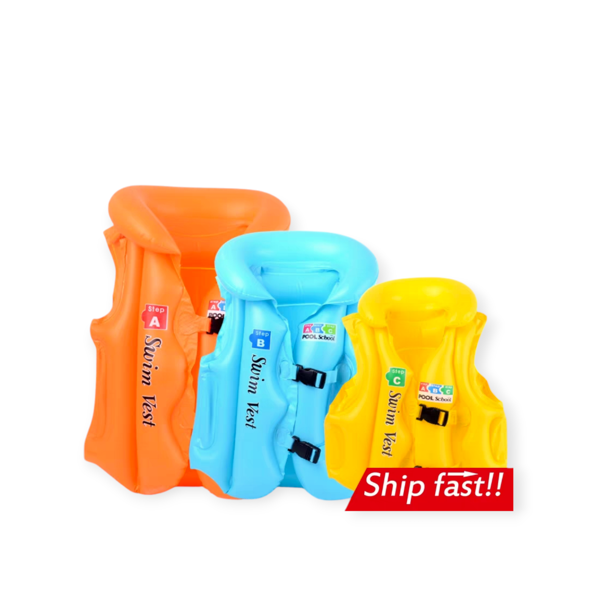 Kids Training Swim Vest – Step Series