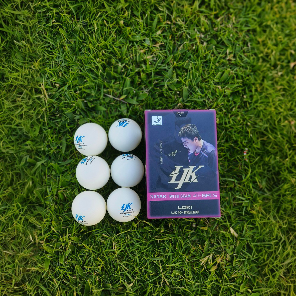 3-Star Premium Table Tennis Balls (6 Pcs)