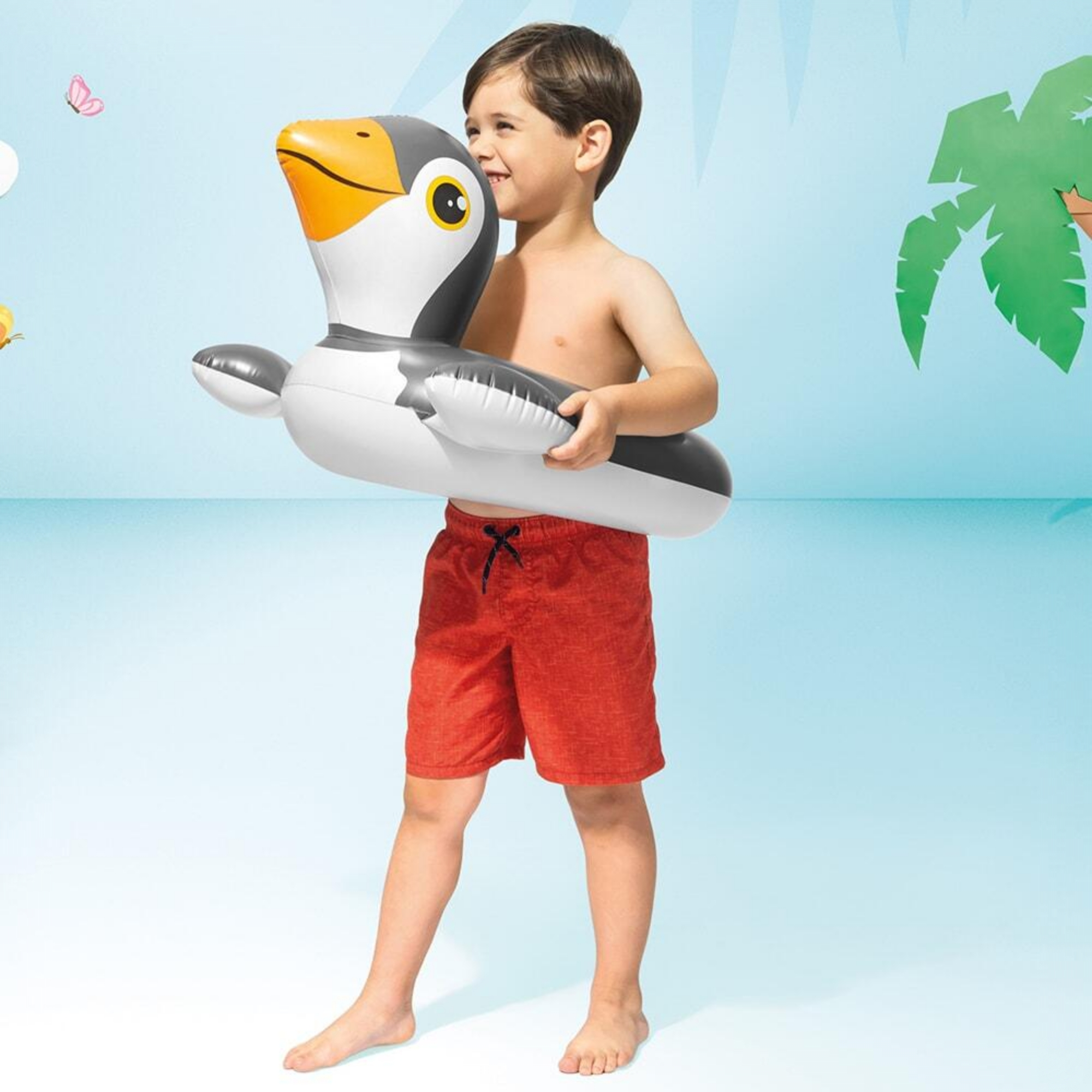 Penguin Inflatable Swim Ring