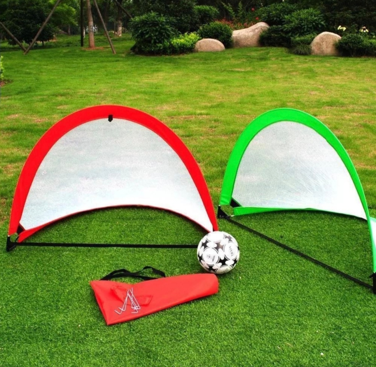 Pop-Up Football Goal