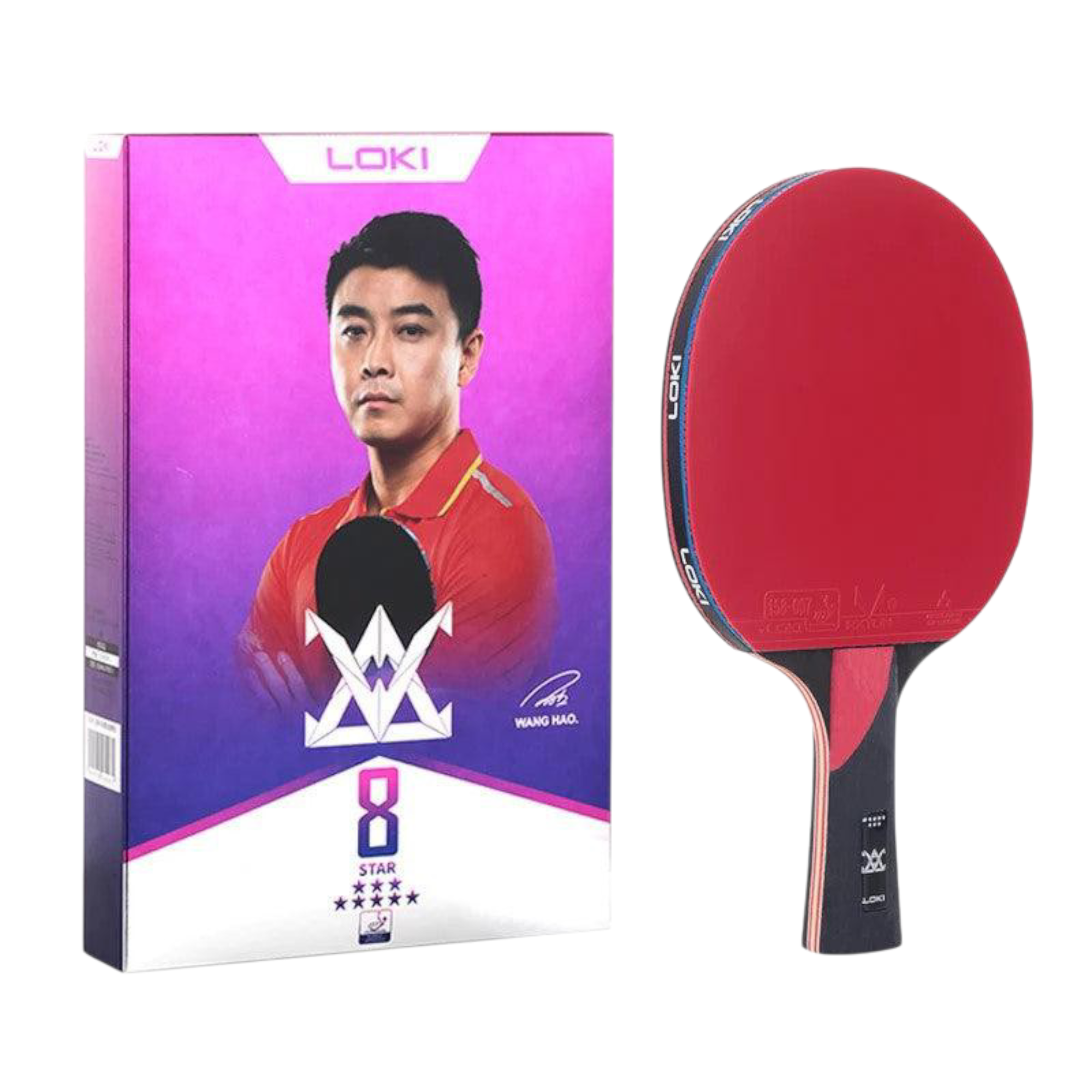 8-Star Professional Table Tennis Racket