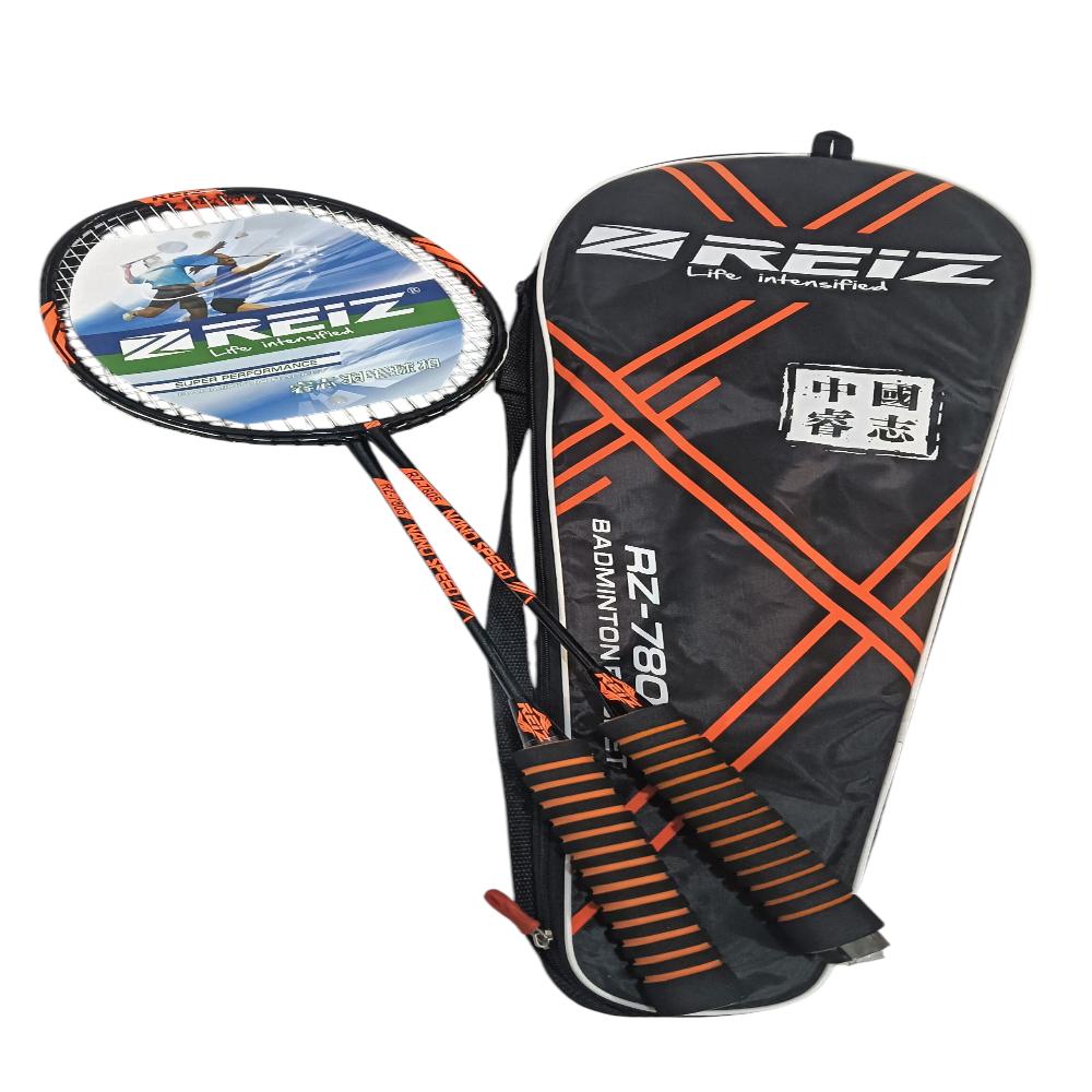 Outdoor Badminton Net Stand - Yellow Frame