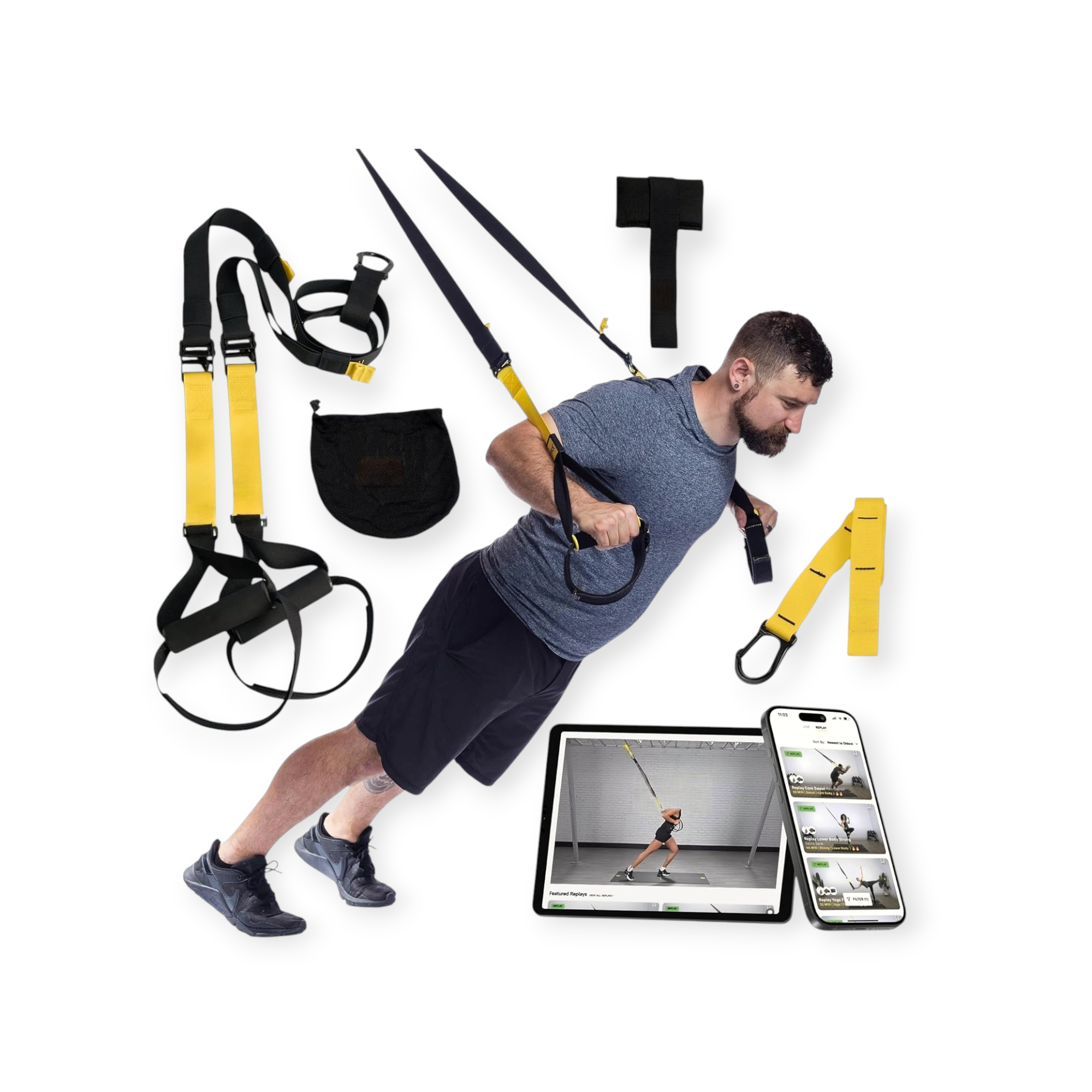 TRX STYLE SUSPENSION TRAINER