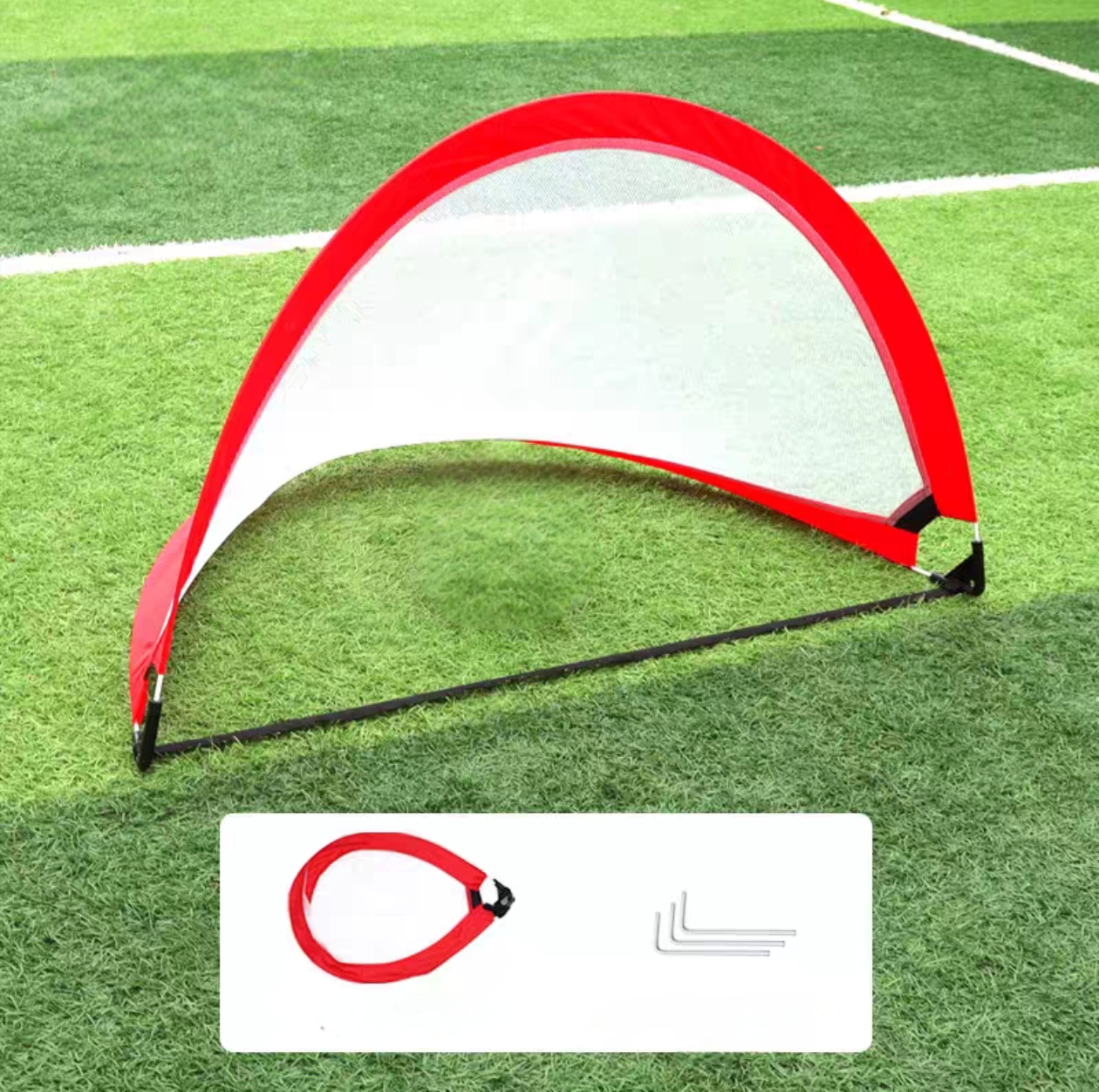 Pop-Up Football Goal