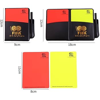 FIFA Referee Cards Set